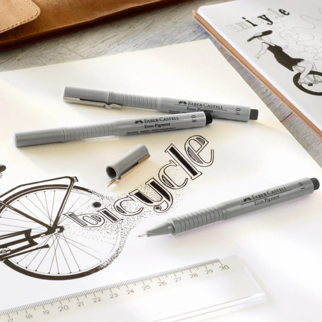 Òúíêîïèñöè ECCO Pigment Faber-Castell