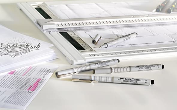 Òúíêîïèñöè ECCO Pigment Faber-Castell