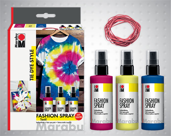 Ñïðåé çà òåêñòèë Fashion spray êîìïëåêòè Ìarabu